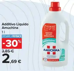 Carrefour Additivo Liquido Amuchina offerta
