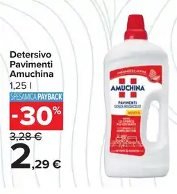 Carrefour Detersivo Pavimenti Amuchina offerta