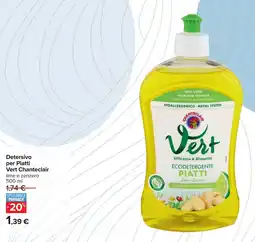 Carrefour Detersivo per Piatti Vert Chanteclair offerta