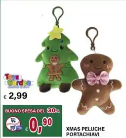 Il Gigante Xmas peluche portachiavi offerta