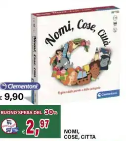 Il Gigante Clementoni nomi, cose, citta offerta