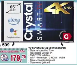 Il Gigante TV 65" SAMSUNG UE65U8000FUX offerta