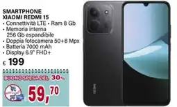 Il Gigante Smartphone xiaomi redmi 15 offerta