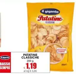 Il Gigante Il gigante patatine classiche offerta