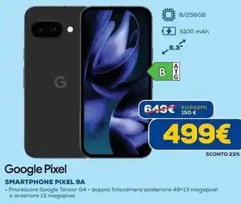 Google pixel smartphone pixel 9A