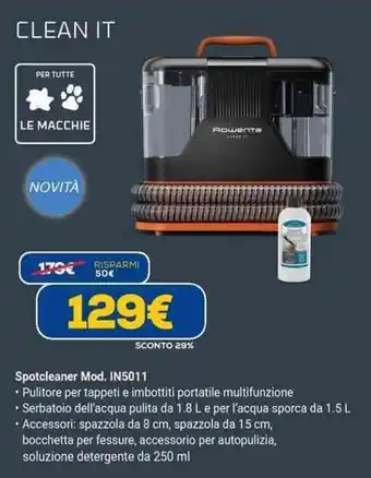 Rowenta Spotcleaner Mod. IN5011