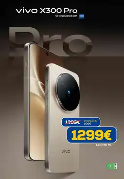 Euronics Vivo X300 Pro offerta