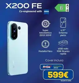 Euronics VIVO X200 FE offerta
