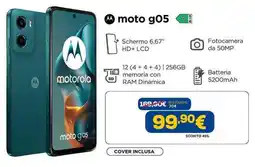 Euronics motorola moto g05 offerta