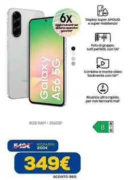 Euronics SAMSUNG Galaxy 5G offerta