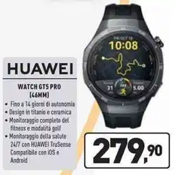 Unieuro HUAWEI WATCH GT5 PRO (46MM) offerta