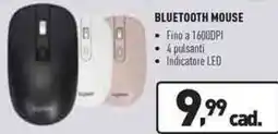 Unieuro ioplee bluetooth mouse offerta