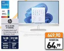 Unieuro HP ALL-IN-ONE 27-CR0058NL offerta