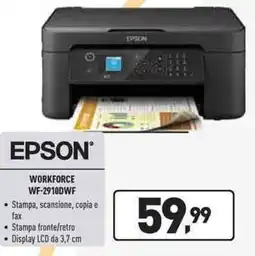 Unieuro EPSON WORKFORCE WF-2910DWF offerta