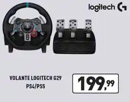 Unieuro VOLANTE LOGITECH G29 PS4/PS5 offerta