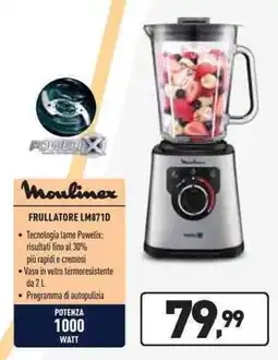 Unieuro Moulinex FRULLATORE LM871D offerta