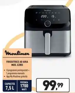 Unieuro Moulinex FRIGGITRICE AD ARIA MOD. EZ855 offerta