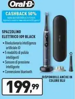 Unieuro Oral-b spazzolino elettrico 109 black offerta