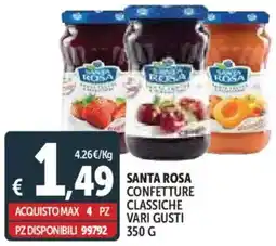 Deco Supermercati Santa rosa confetture classiche offerta