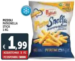 Deco Supermercati Pizzoli patasnella stick offerta