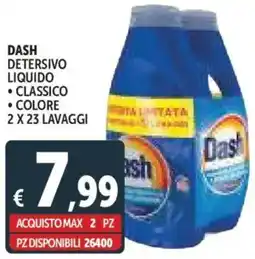 Deco Supermercati Dash detersivo liquido offerta