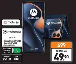 Unieuro motorola razr 60 5G offerta