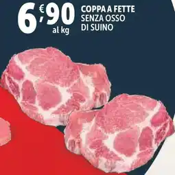Deco Supermercati Coppa a fette senza osso di suino offerta
