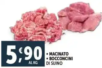 Deco Supermercati Macinato Bocconcini di suino offerta