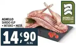 Deco Supermercati Agnello sardo igp offerta