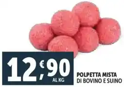 Deco Supermercati Polpetta mista di bovino e suino offerta