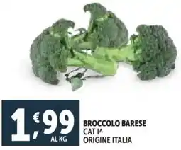 Deco Supermercati Broccolo barese cat i origine italia offerta