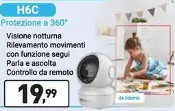 Unieuro EZVIZ H6C Protezione a 360° offerta