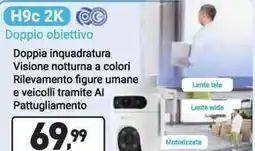 Unieuro EZVIZ H9c 2K OC Doppio obiettivo offerta