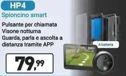 Unieuro EZVIZ HP4 Spioncino smart offerta