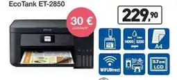Unieuro EPSON EcoTank ET-2850 offerta