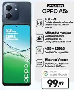 Unieuro OPPO A5x offerta
