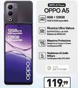 Unieuro OPPO A5 offerta