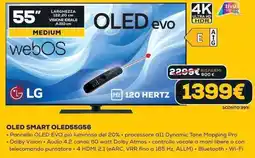 Euronics LG OLED SMART OLED55G56 offerta