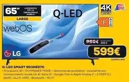 Euronics LG Q-LED SMART 65QNED70 offerta