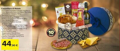 Carrefour Cappelliera di Natale offerta