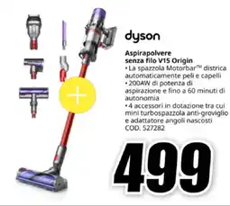 MediaWorld dyson Aspirapolvere senza filo V15 Origin offerta