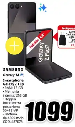 MediaWorld SAMSUNG Smartphone Galaxy Z Flip offerta
