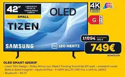 Euronics SAMSUNG OLED SMART 42590F offerta