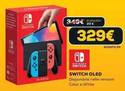 Euronics Switch oled offerta