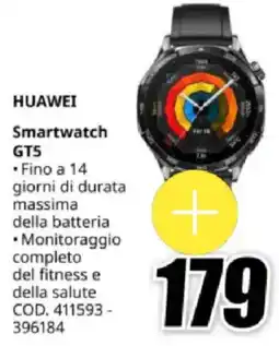 MediaWorld HUAWEI Smartwatch GT5 offerta