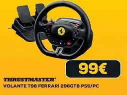 Euronics THRUSTMASTER' VOLANTE T98 FERRARI 296GTB PS5/PC offerta
