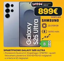 Euronics SAMSUNG SMARTPHONE GALAXY S25 ULTRA offerta