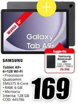 MediaWorld SAMSUNG Tablet A9+ 6+128 Wi-Fi offerta