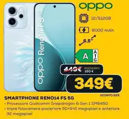 Euronics oppo SMARTPHONE RENO14 FS 5G offerta