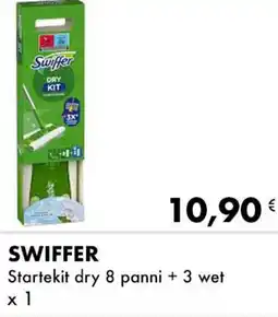 Iper Tosano SWIFFER Startekit dry 8 panni + 3 wet x 1 offerta